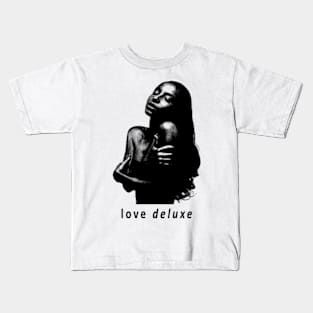 Sade Adu Vintage Pencil Sketch Kids T-Shirt